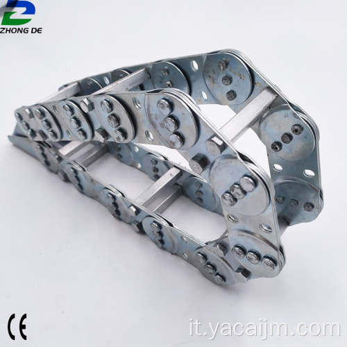 Tipo di catena del cavo in acciaio (modello) TL125 Cavo in acciaio Canali di cavo in acciaio